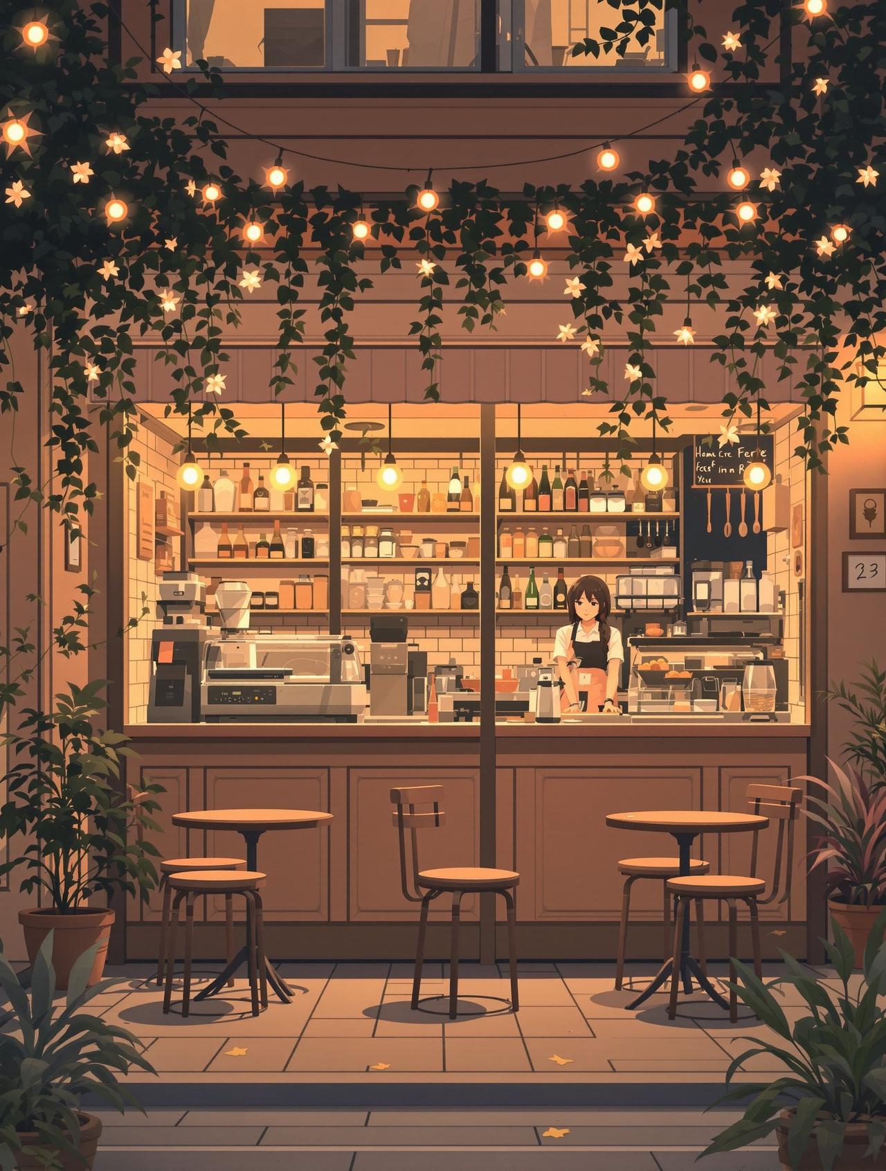 夜色咖啡馆